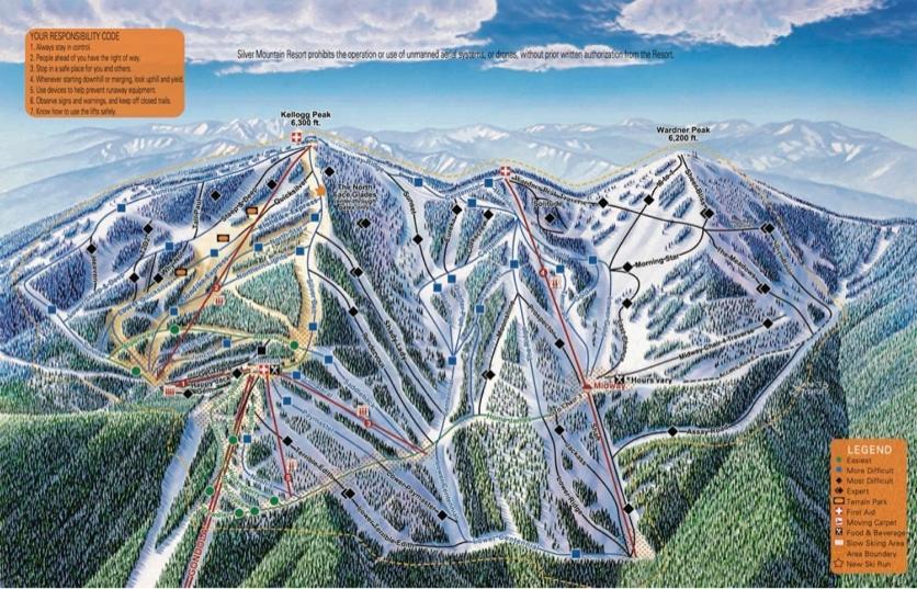 Silver Mountain Resort 凯洛格 外观 照片
